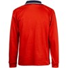 Long Sleeve Polo Shirt - red